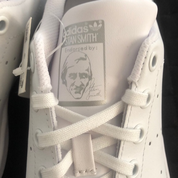Adidas Kids Stan Smith white sneakers - Picture 4 of 5